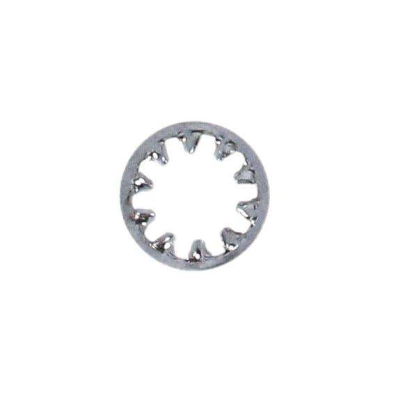 Zinc int. lockwasher, #6 - 25 pack