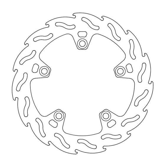 Flame series brake rotor
