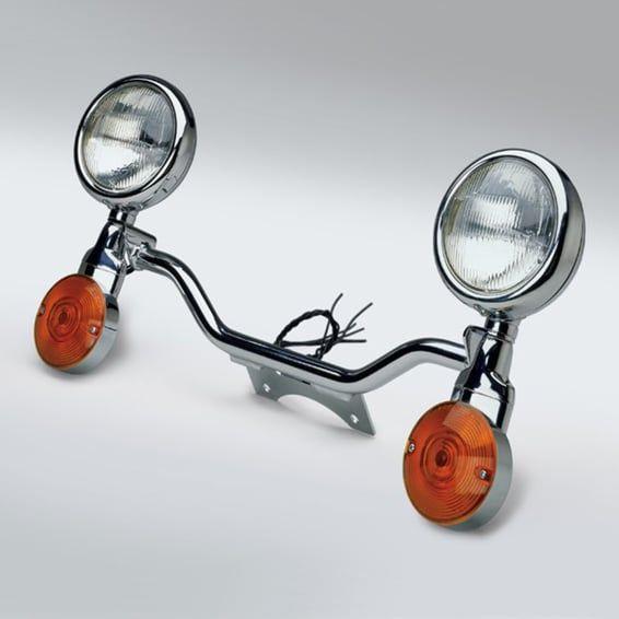 NC Spot light bar chrome