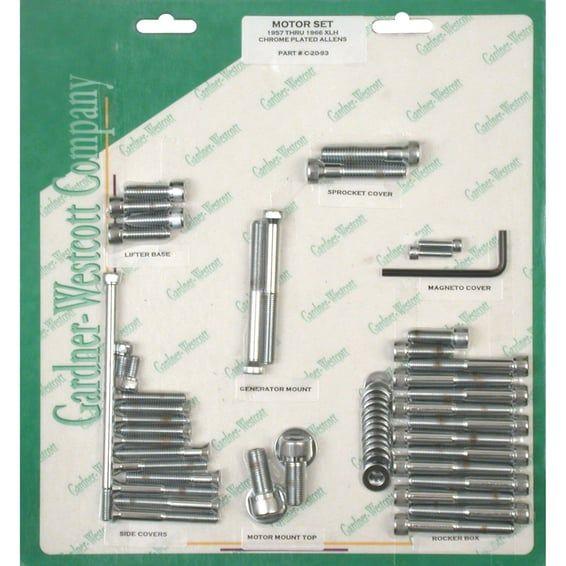 Motor screw set, chr. allen