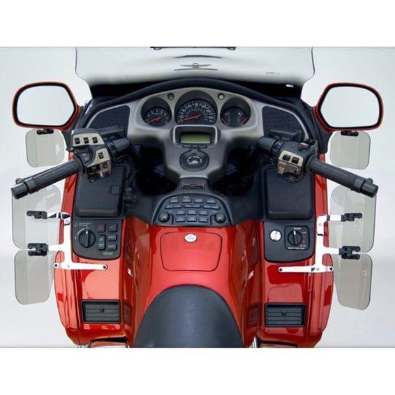 fairing mount wing deflectors medium tinted