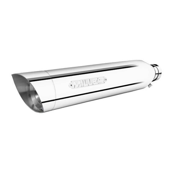 Miller, Independence slip-on mufflers. Euro 4. Polished