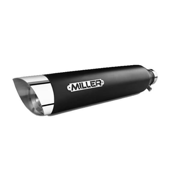 Miller, Destiny Slip-On Mufflers. Euro 5. Matte Black