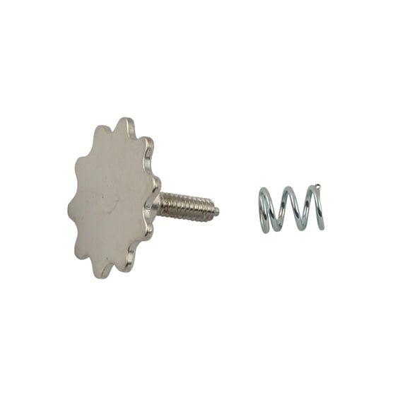 Custom throttle tension screw kit. Large knob