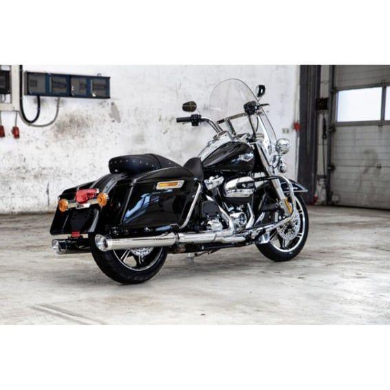 Miller, Cleveland 107" slip-on mufflers. Euro 5. Polished