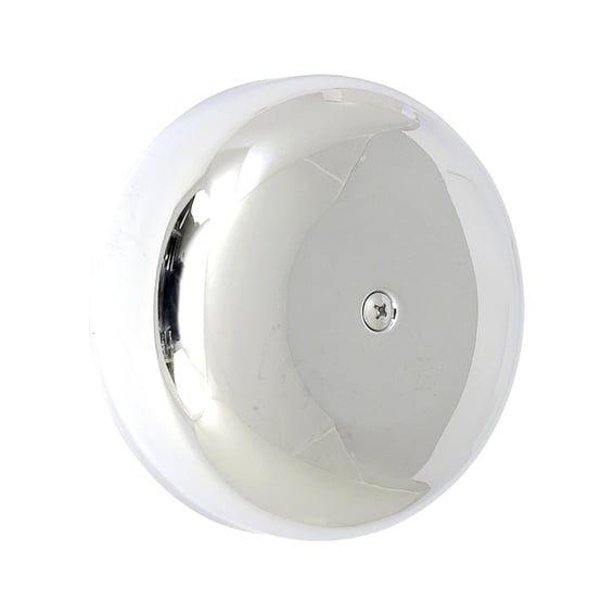 7" round air cleaner assembly. Chrome