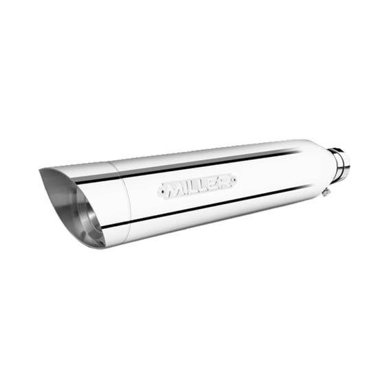 Miller, Yuma III 1133ccm Euro 5 Slip-On mufflers. Highly pol