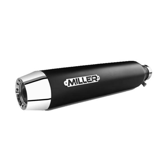 Miller, Destiny Slip-On Mufflers. Euro 5. Matte Black
