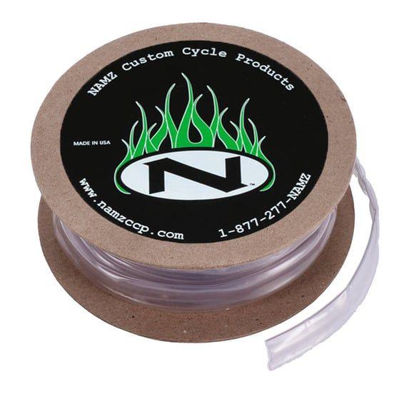 NAMZ, heat shrink tube. 25ft roll, 1/2" (12.7mm). Clear