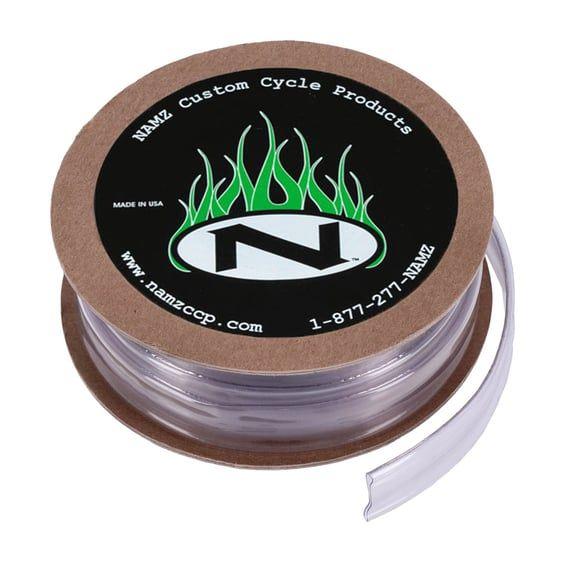 NAMZ, heat shrink tube. 25ft roll, 3/4" (19mm). Clear