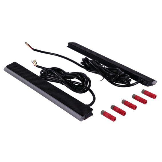 Dual Color Mega Plasma Rod 8"