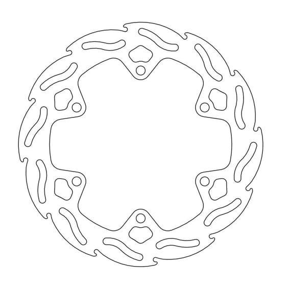 Flame series brake rotor