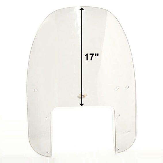 NC Repl. Custom Heavy Duty™ Windshield for 901975