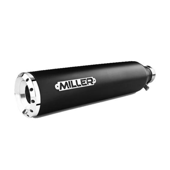 Miller, Destiny Slip-On Mufflers. Euro 5. Matte Black