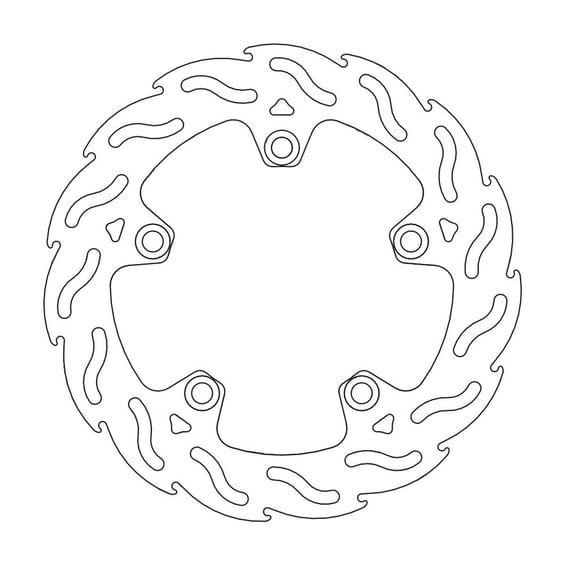 Flame series brake rotor