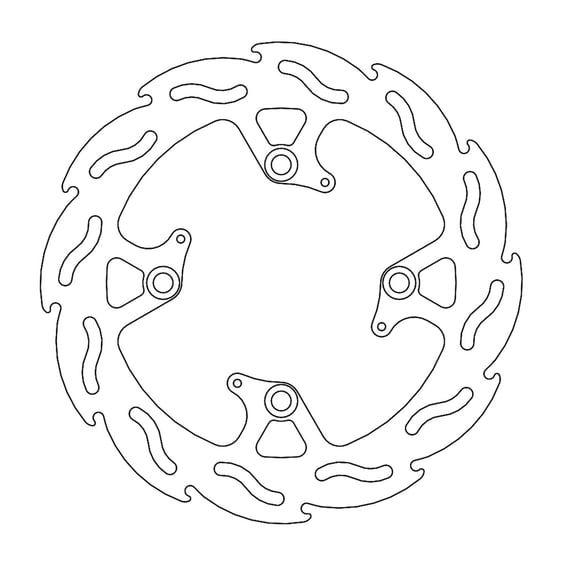 Flame series brake rotor