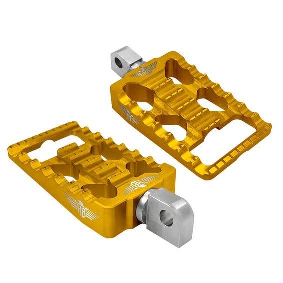 MX foot pegs V1. Gold