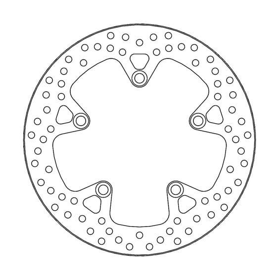 Halo series brake rotor