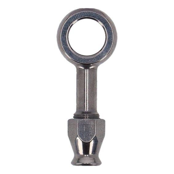 12mm banjo fitting straight. Stainless