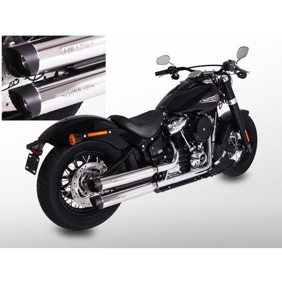 Miller, Independence slip-on mufflers. Euro 4. Polished