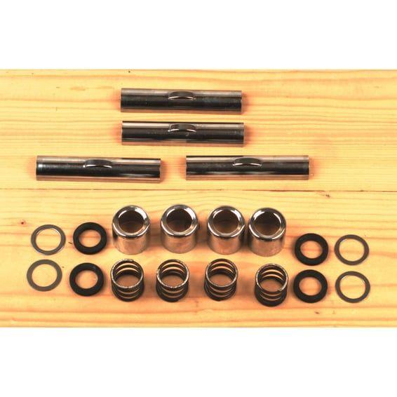 +.200" stroker upper pushrod cover kit. Chrome