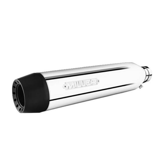 Miller, Destiny slip-on mufflers. Euro 5. Polished