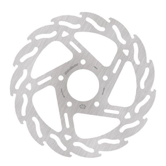 'Flame' rigid brake rotor. Rear right