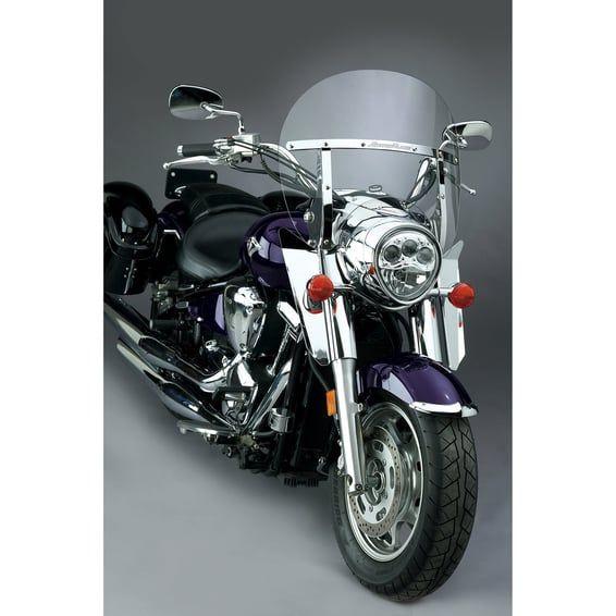 NC SwitchBlade® Quick Release Windshield Chopped™ Clear