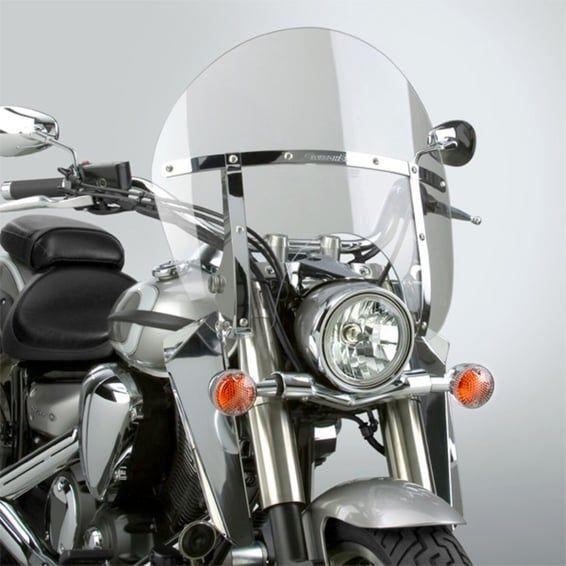 NC SwitchBlade® Quick Release Windshield Chopped™ Clear