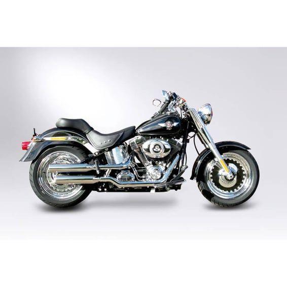 Miller, Montana II slip-on mufflers. Euro 4. Polished