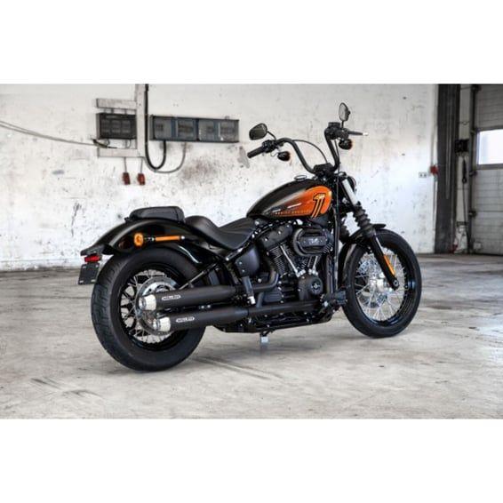 Miller, Destiny slip-on mufflers. Euro 5. Matte black