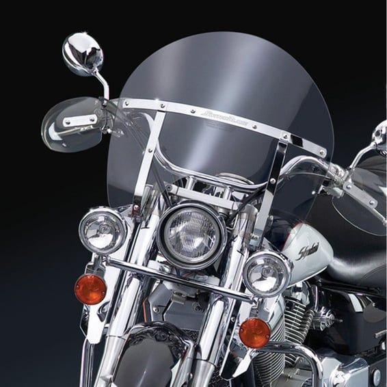 NC SwitchBlade® Quick Release Windshield Chopped™ Clear