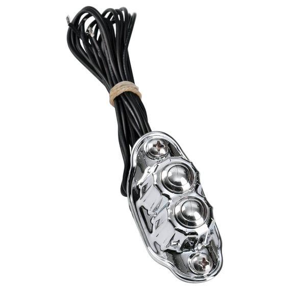 Deluxe handlebar switch. Dual button