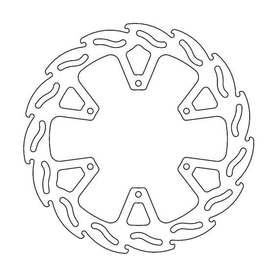 Flame series brake rotor