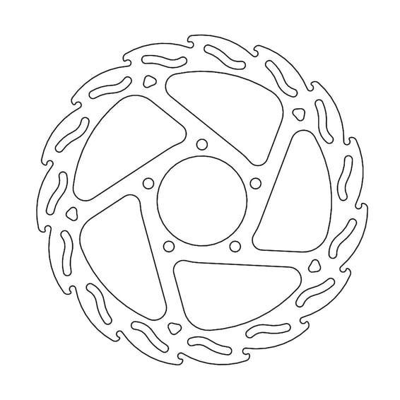 Flame series brake rotor