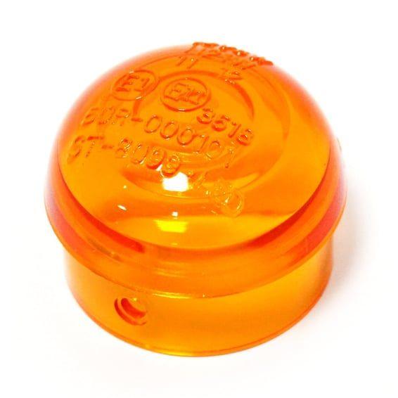 Micro bullet, turn signal replacement lens. Amber