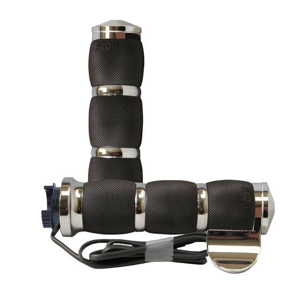 Avon MT Air Cushion grips heated, throttle assist