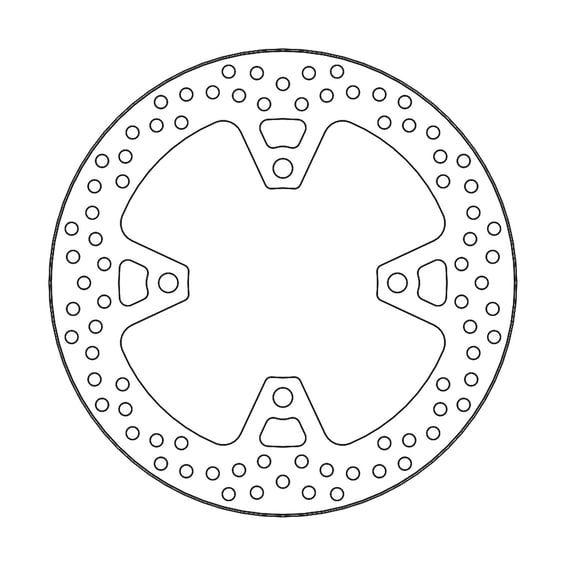 Halo series brake rotor