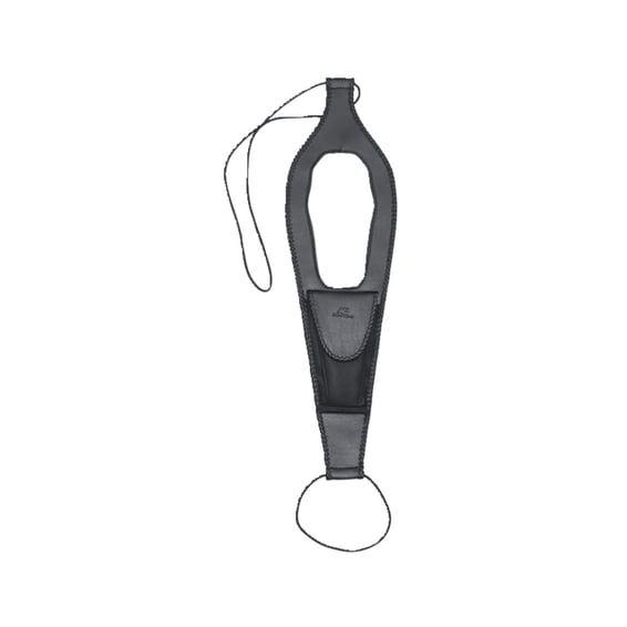 pouch tank bib plain black