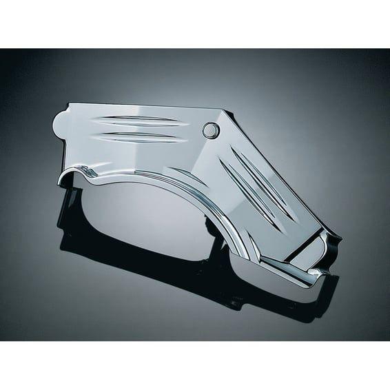 Cylinder base cover. Chrome