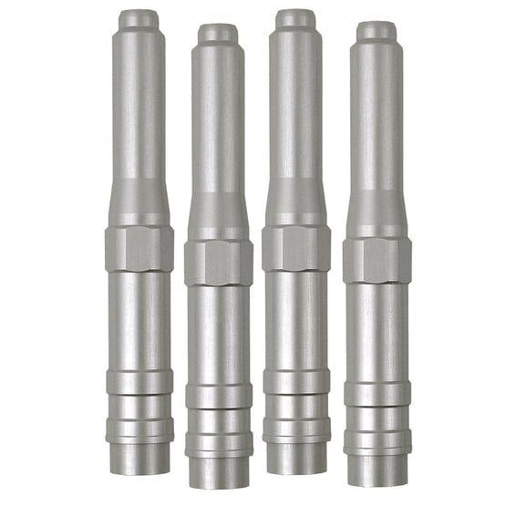 91-03 XL aluminum pushrod cover set. Silver