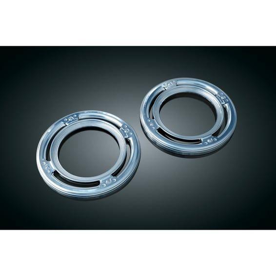 Speaker accents. rear. Chrome