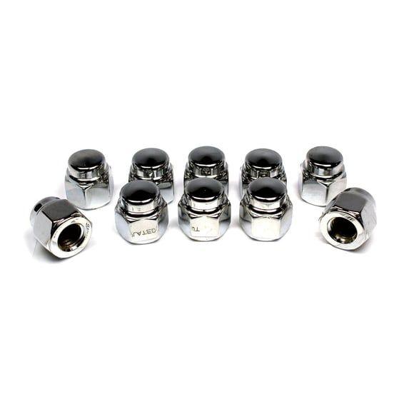 cap nuts 7/16-14 chrome plated