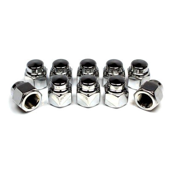 cap nuts 1/2-20 chrome plated