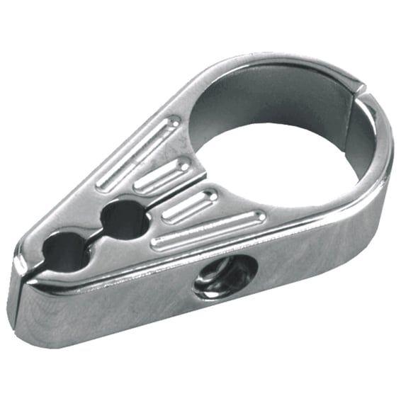 Throttle cable clamps, slotted
