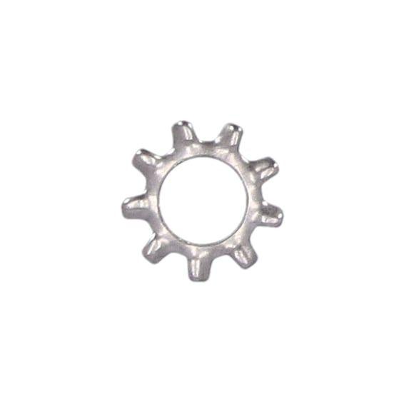Ss ext. lockwasher, #4 - 25 pack
