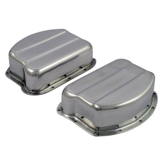 Rocker covers. OEM style aluminum. Polished