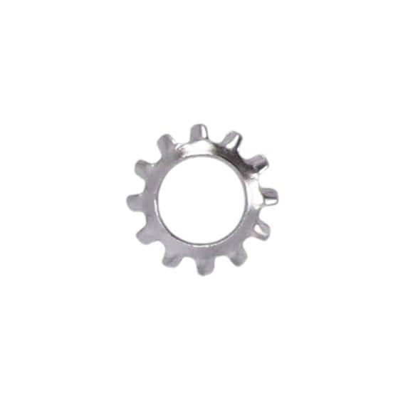 Ss ext. countersunk lockwasher, #6 - 25 pack