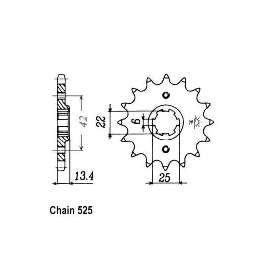 JT Front Sprocket 291.17