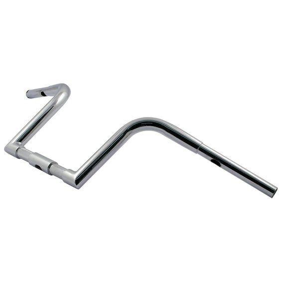 Wild 1, 1-1/4" Chubby Outlawz Apes. Chrome, 10" rise